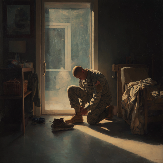 Veterans Day: Trading Shoes 2