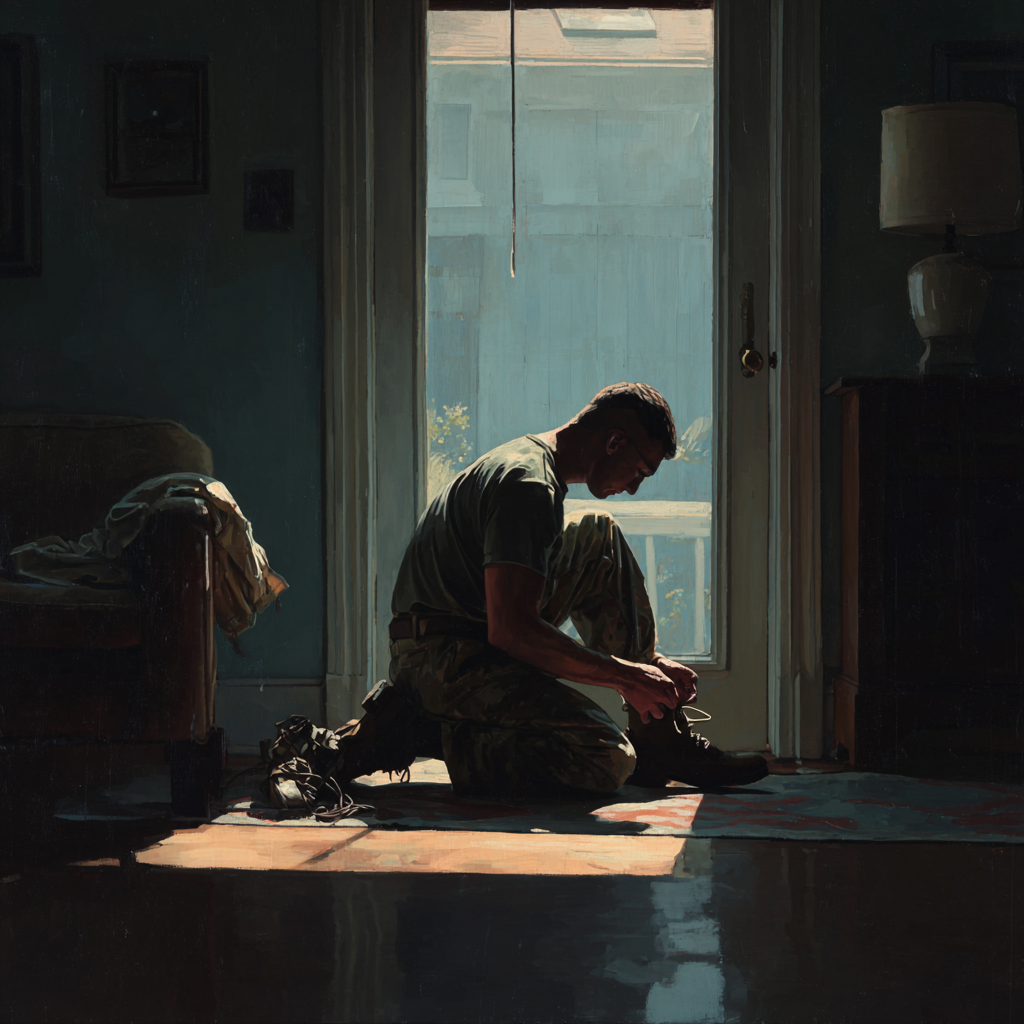 Veterans Day: Trading Shoes 3